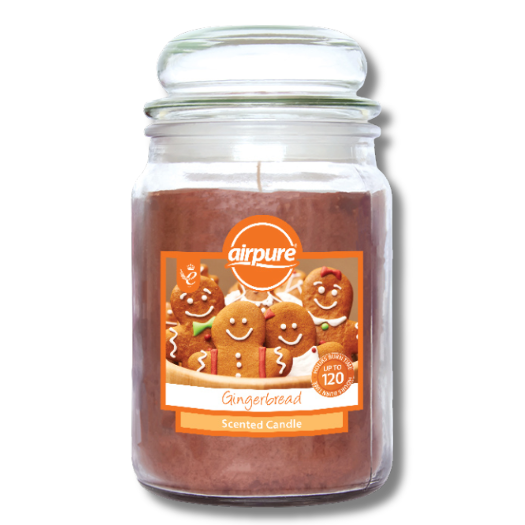 Airpure Jar Candle Gingerbread 510g