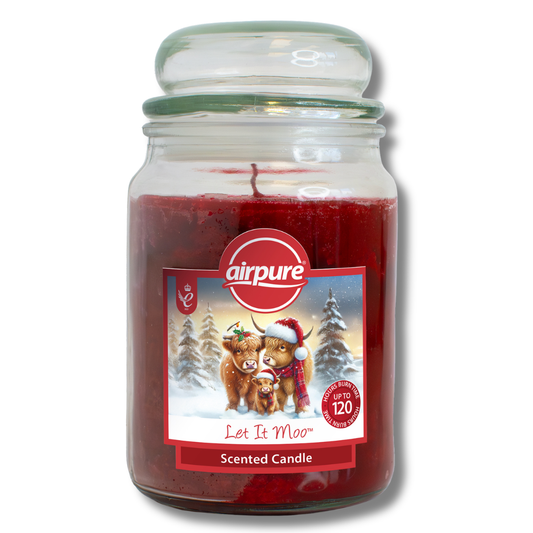 Airpure Jar Candle Let It Moo 510g