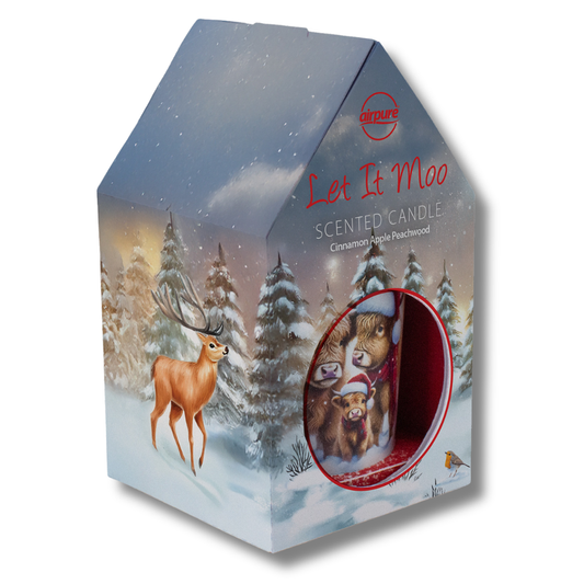 Airpure Candle Light Gift - Let It Moo 120g