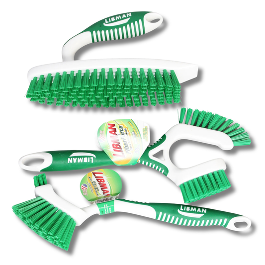 Libman Heavy Duty Scrub Brush Kit 3pk