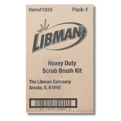 Libman Heavy Duty Scrub Brush Kit 3pk