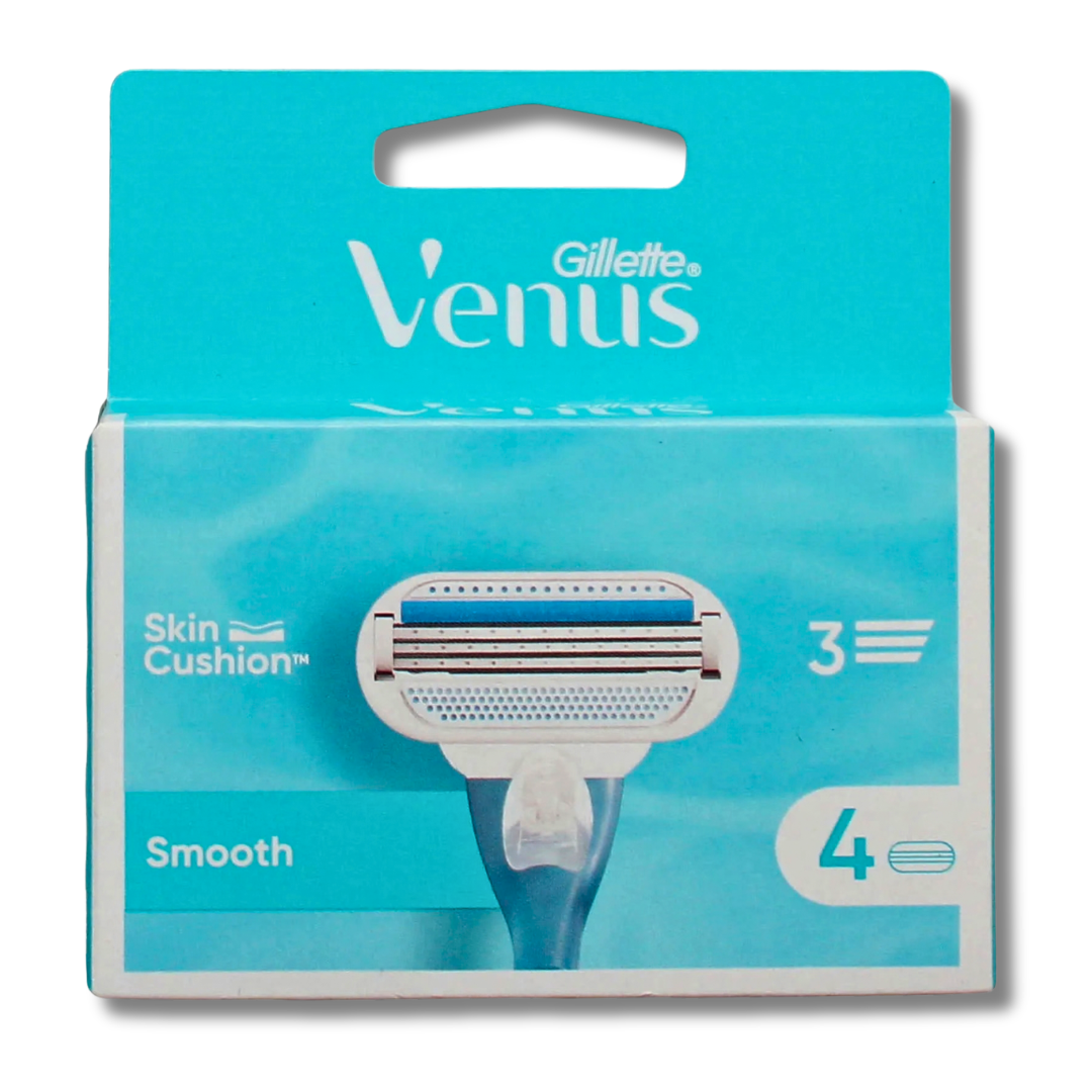 Gillette Venus Smooth Razor Blades 4pk