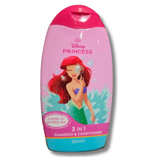 Disney Princess Ariel 2in1 Shampoo & Conditioner 300ml