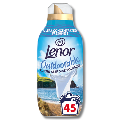 Lenor Tøymykner Outdoorable Sea Breeze Stroll 45w 630ml