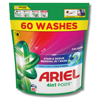 Ariel All In 1 Pods Colour 60w