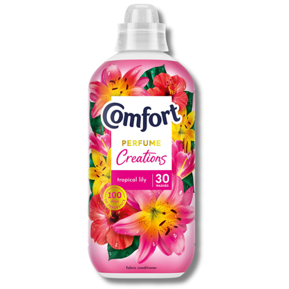 Comfort Tropical Lily Fabric Conditioner 30w 900ml