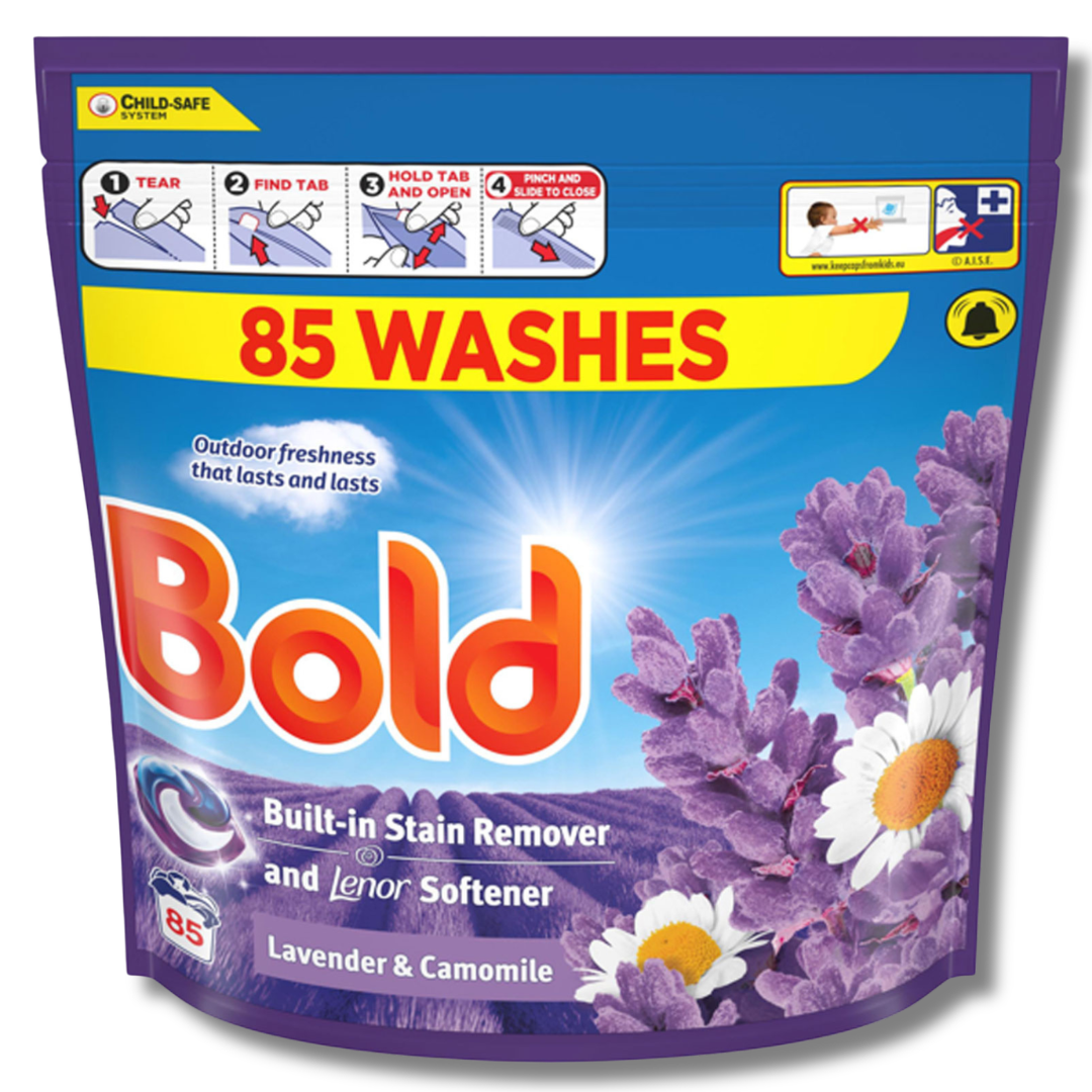 Bold 2in1 Laundry Pods Lavender & Camomile 85w