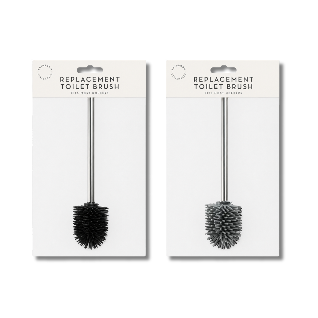 Bathroom Essentials - Silikon Toalettbørste Div.Farger