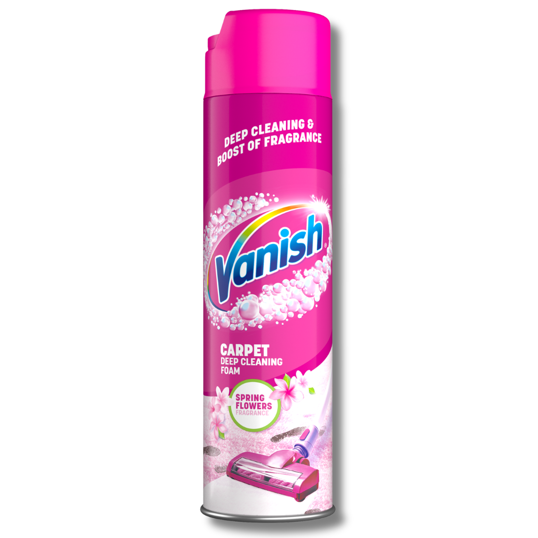 Vanish Carpet Care & Upholstery Vacuum Up Foam 600ml