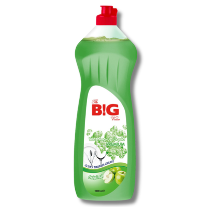 The Big Value Premium Washing Up Liquid Original 1L