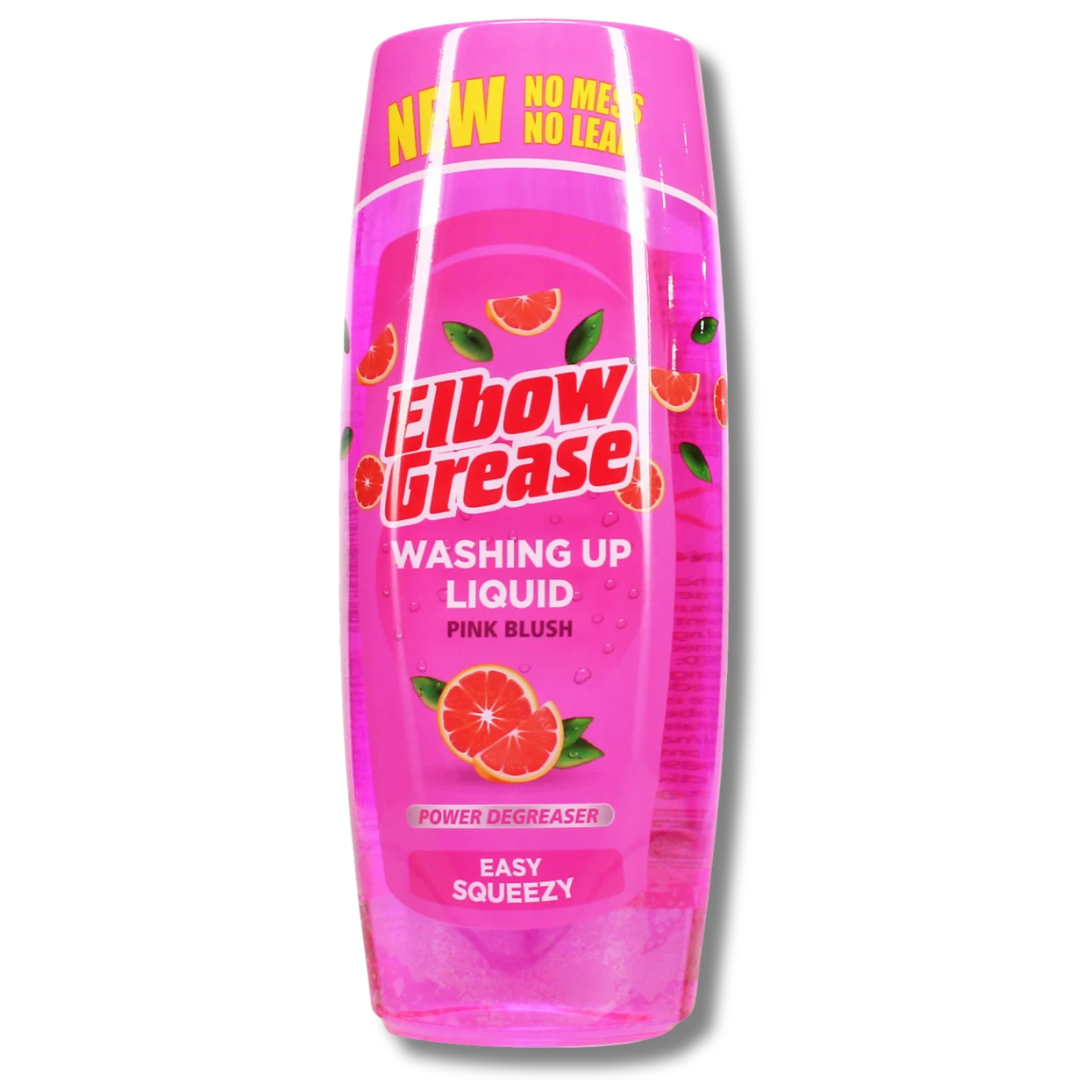Elbow Grease Easy Squeezy Washing Up Liquid Pink Blush 450ml