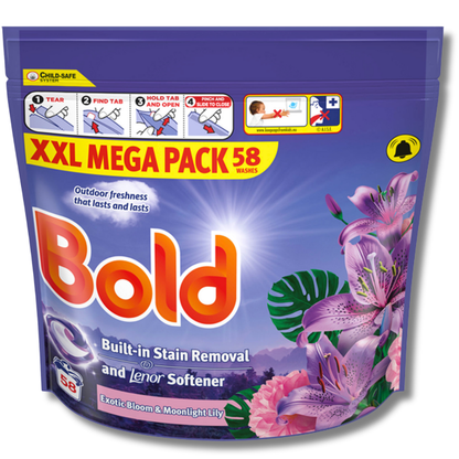 Bold All-in-1 Pods Exotic Bloom & Moonlight Lily 58w