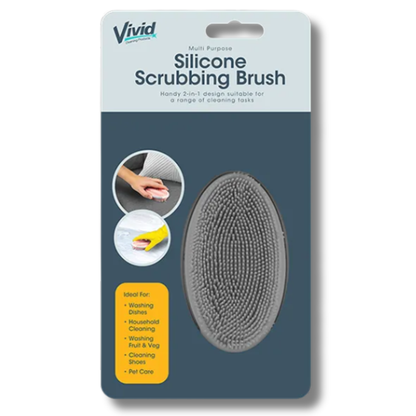 Vivid Silicone Scrubbing Brush