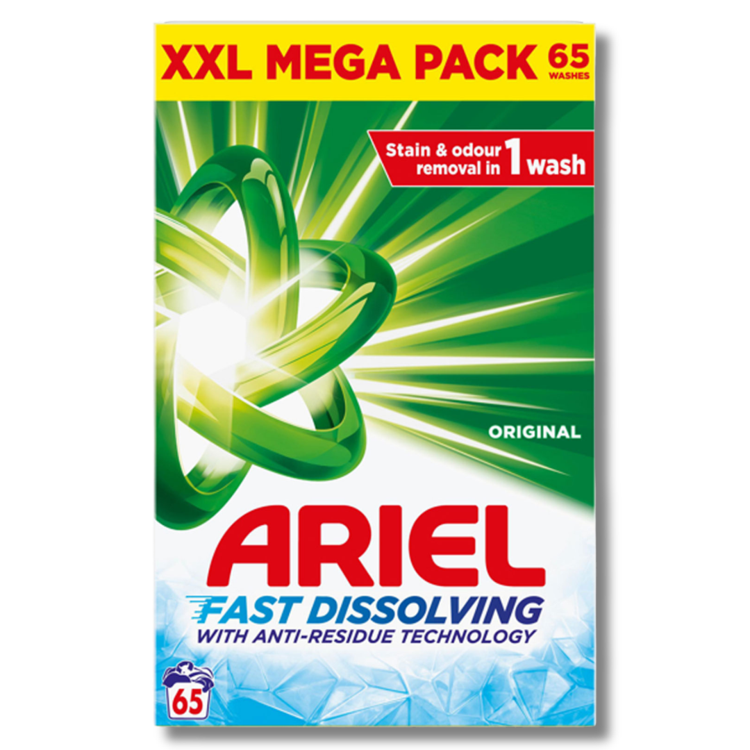 Ariel XXL Original Laundry Powder 65w 3.25kg