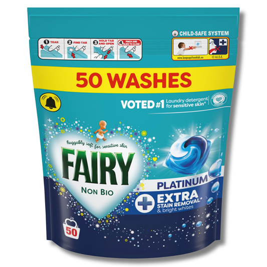 Fairy Platinum Non Bio Pods 50w