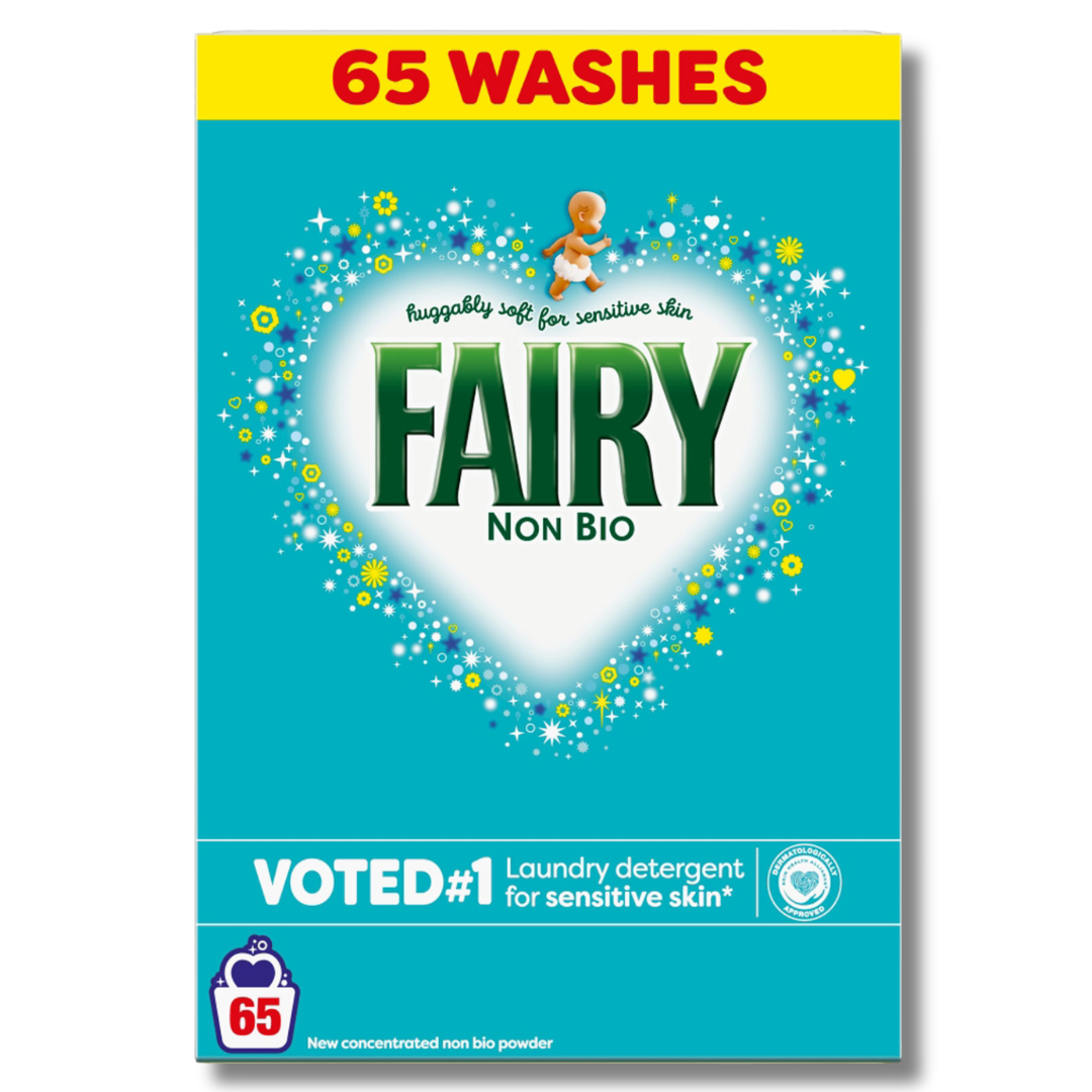 Fairy Non Bio Sensitive Laundry Powder 65w 3,25kg