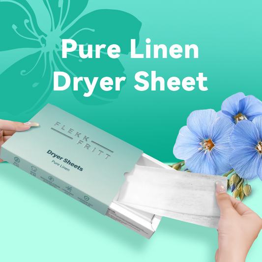 Flekkfritt Tørketrommelark Pure Linen 40 stk