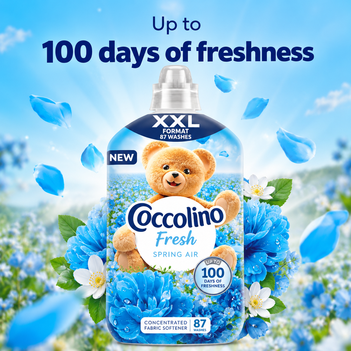 Coccolino Fresh Fabric Softener Aria Di Primavera 87w