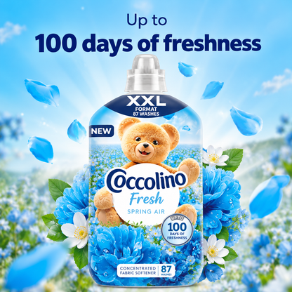 Coccolino Fresh Fabric Softener Aria Di Primavera 87w
