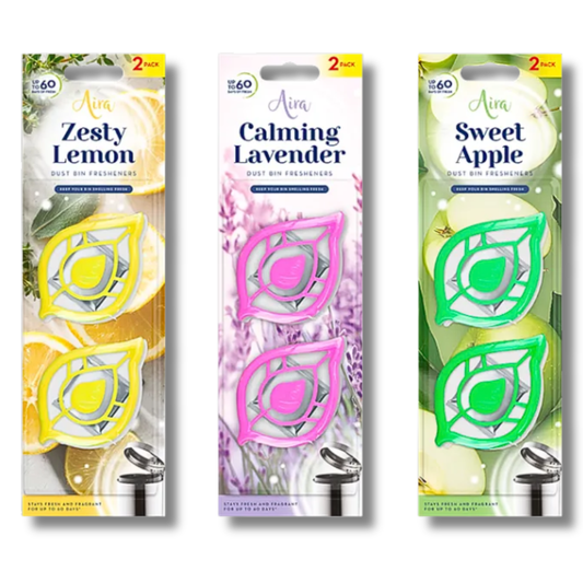 Aira Bin Freshener 2pk Div.Typer