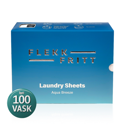 Flekkfritt Tøyvaskeark - Aqua Breeze 50 ark - opptil 100 vask