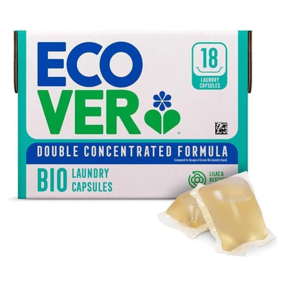 Ecover Universal Laundry Capsules Lilac & Rescued Rose 18w
