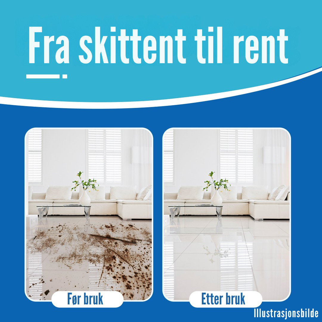 Flekkfritt Gulvvaskeark Peony Fresh 50 ark 100vask