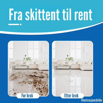 Flekkfritt Gulvvaskeark Peony Fresh 50 ark 100vask