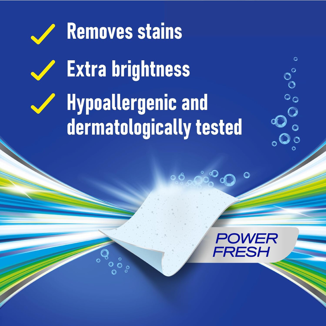 Asevi Bands Power Fresh Laundry Detergent Sheets 30pk