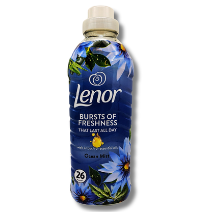 Lenor 26w 858ml Fabric Softener Ocean Mist