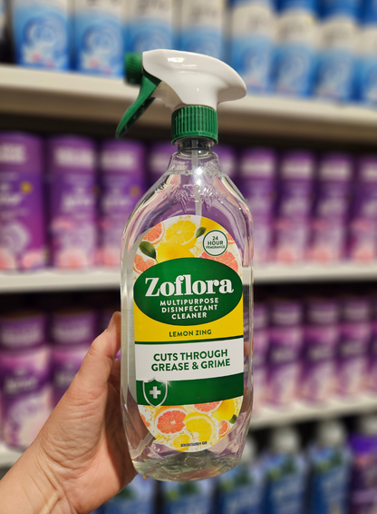 Zoflora Power Multipurpose Spray Lemon Zing 800ml