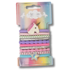 BE-YOU-TIFUL Rainbow Hårstrikker med Enhjørning og Stjerne til Barn 10pk