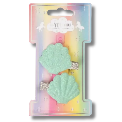 BE-YOU-TIFUL Rainbow Hårklips med Glitter til Barn