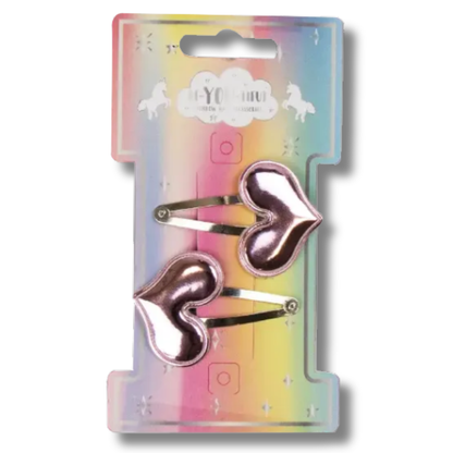 BE-YOU-TIFUL Rainbow Hårspenner til Barn 2pk Div.Typer