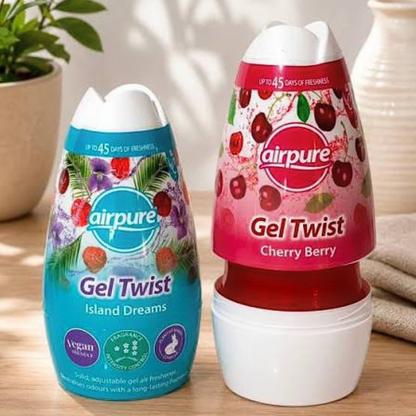 Airpure Gel Twist Air Freshener 226g Div.Typer