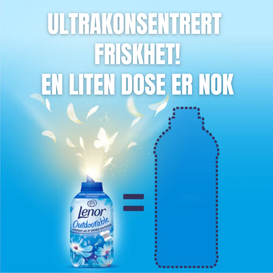 Lenor Tøymykner Outdoorable Spring Awakening 50w 700ml
