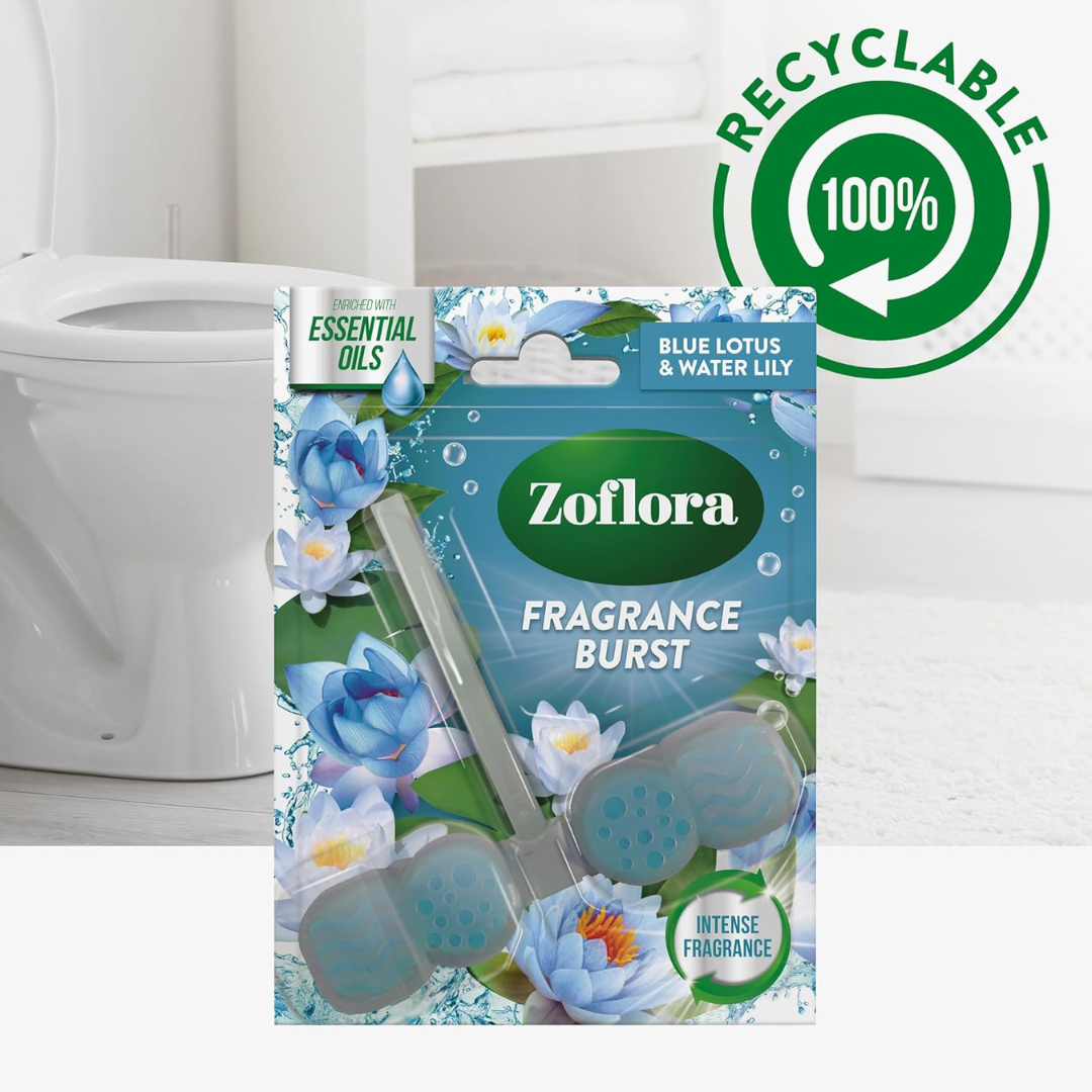 Zoflora Rim Block Blue Lotus & Water Lily 48g