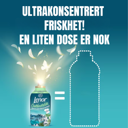 Lenor Tøymykner Outdoorable Nordic Solstice 45w 630ml