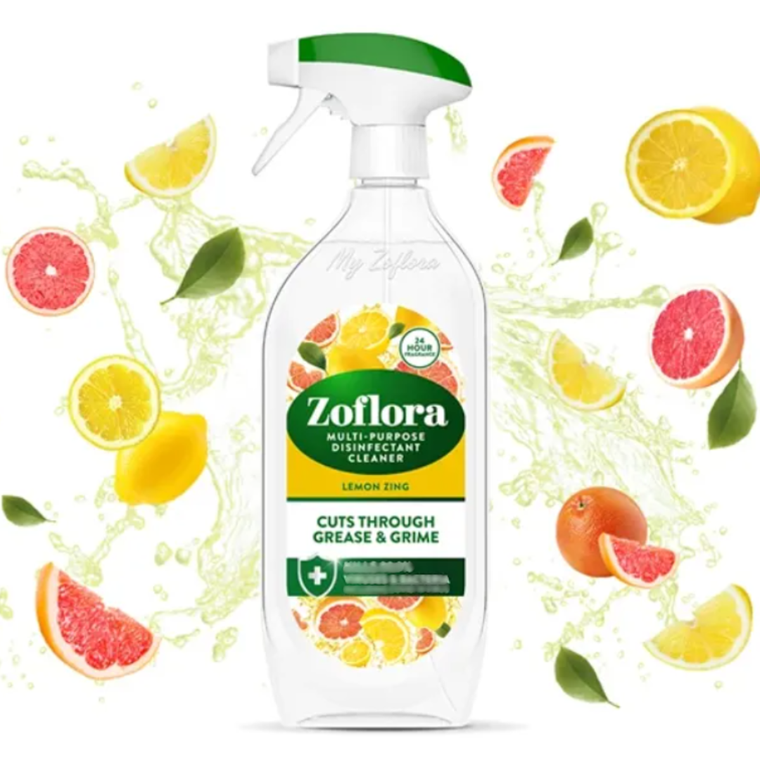 Zoflora Power Multipurpose Spray Lemon Zing 800ml