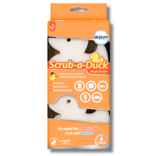 Airpure Scrub-a-Duck Magic Eraser 4pk