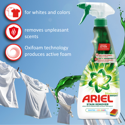 Ariel Stain Remover Diamond Bright Spray 750ml
