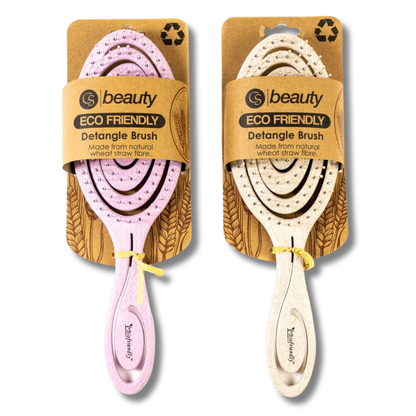 CS Beauty Eco Friendly Detangle Brush Div.Farger