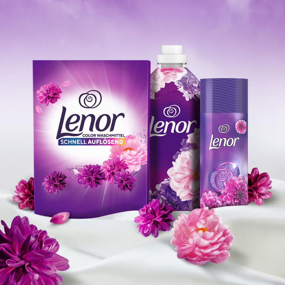 Lenor Amethyst Blütentraum Color Vaskepulver 900g 18w