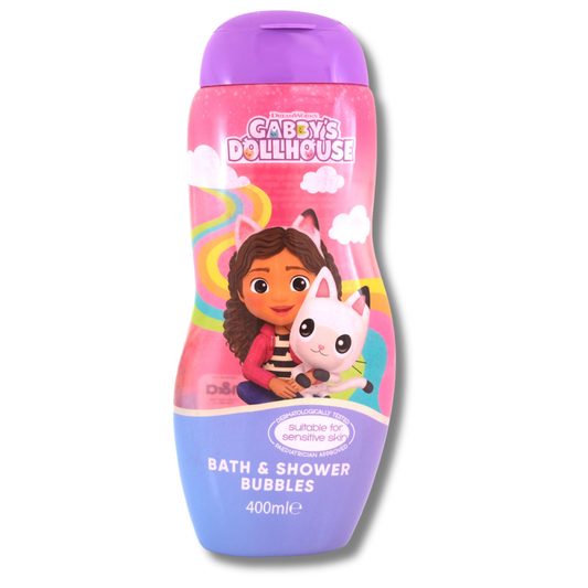 Gabby's Dollhouse Bath & Shower Bubbles 400ml