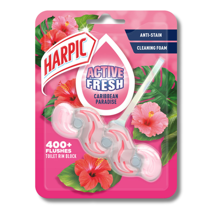 Harpic Active Fresh Caribbean Paradise Toilet Rim 35g