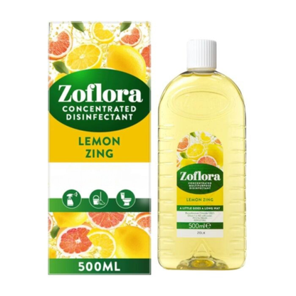 Zoflora Multi Purpose Cleaner Lemon Zing 500ml