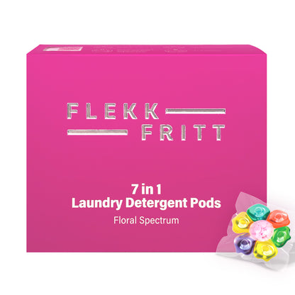 Flekkfritt 7 i 1 Vaskemiddel Pods Floral Spectrum 40 stk