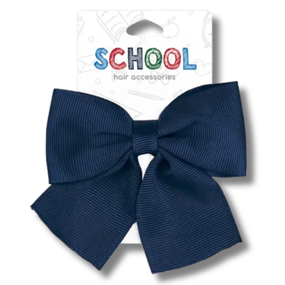 School Hair Accessories Hårsløyfe Med Klips Div.Farger