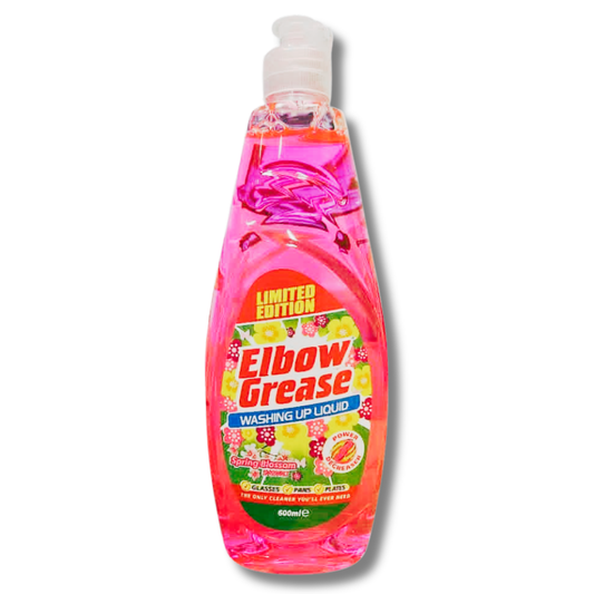 Elbow Grease Washing Up Liquid Spring Blossom 600ml