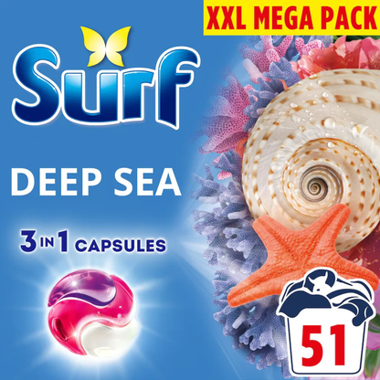 Surf 3in1 Capsules Deep Sea 51w